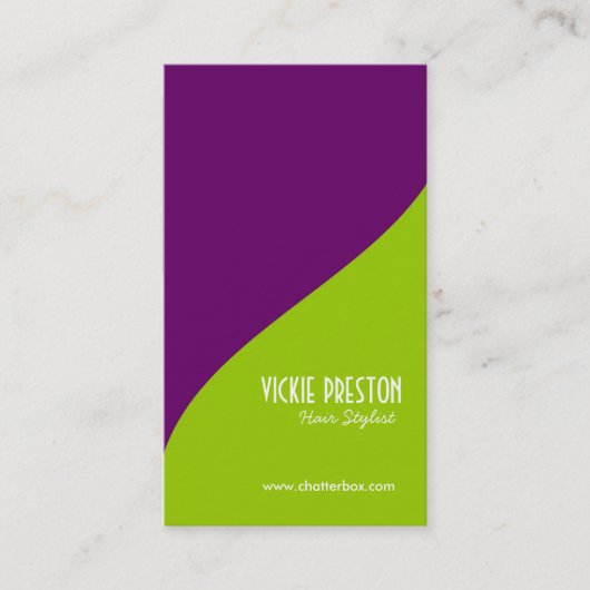 Modern Visitekaartje (Voorkant)