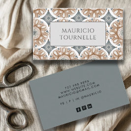 Modern visitekaartje