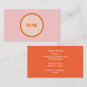 Modern Visitekaartje (Voorkant / Achterkant)