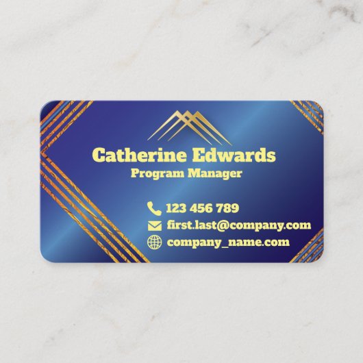 Modern Visitekaartje (Voorkant)