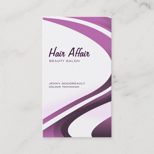 Modern Visitekaartje (Voorkant)