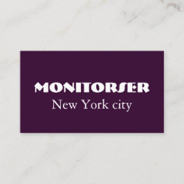 Modern Visitekaartje