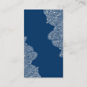 Modern Visitekaartje (Abstract voor en achter) (Achterkant)