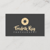 Modern Visitekaartje fotograaf (Voorkant)