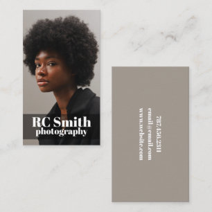 Modern Visitekaartje fotograaf