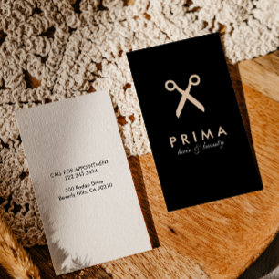 Modern Visitekaartje   Kapper, Kapsalon.