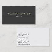 Modern Visitekaartje | nr. 10 (Voorkant / Achterkant)