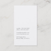 Modern Visitekaartje | nr. 30 (Achterkant)
