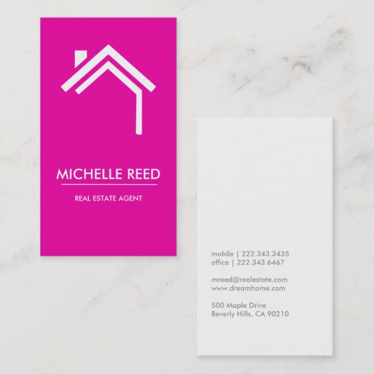 Modern Visitekaartje | nr. 30 (Voorkant / Achterkant)