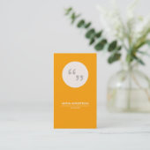 Modern Visitekaartje | nr. 41 (Staand voorkant)