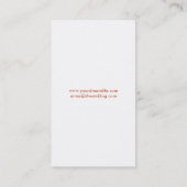 Modern Visitekaartje | nr. 42 (Achterkant)