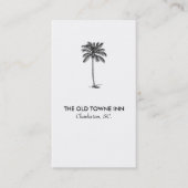 Modern Visitekaartje nr. 70 |  palmboom (Voorkant)