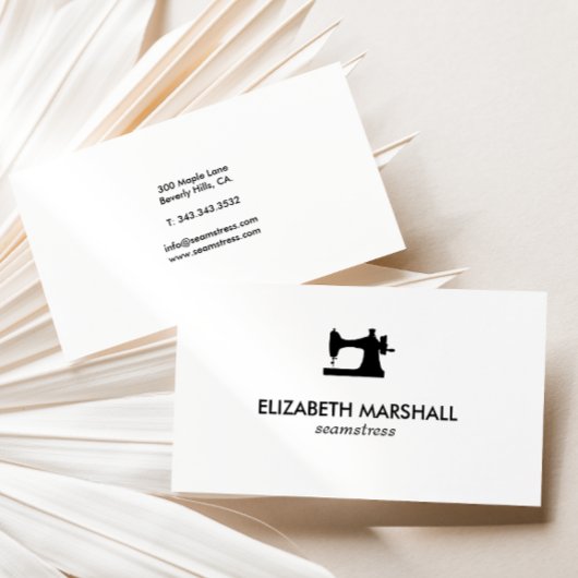 Modern Visitekaartje nr. 73 | Naaimachine