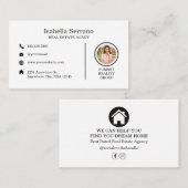 Modern Visitekaartje onroerend goed (Voorkant / Achterkant)