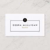 Modern Visitekaartje onroerend goed Logo (Voorkant)