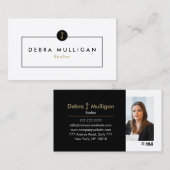 Modern Visitekaartje onroerend goed Logo (Voorkant / Achterkant)