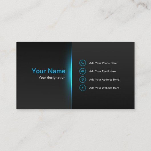  modern Visitekaartje ontwerp | belijden (Achterkant)