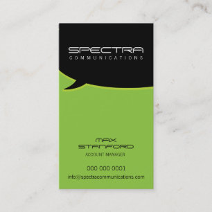 MODERN VISITEKAARTJE : praatjesbel 9P