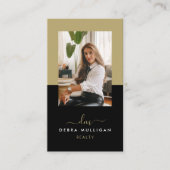 Modern Visitekaartje van Real Estate Agent (Voorkant)