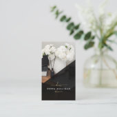 Modern Visitekaartje van Real Estate Agent (Staand voorkant)