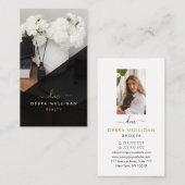 Modern Visitekaartje van Real Estate Agent (Voorkant / Achterkant)