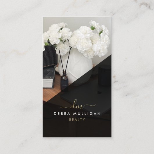 Modern Visitekaartje van Real Estate Agent (Voorkant)