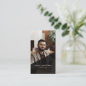 Modern Visitekaartje van Real Estate Agent (Staand voorkant)