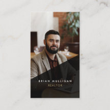 Modern Visitekaartje van Real Estate Agent