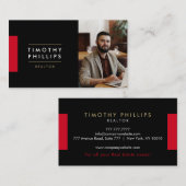 Modern Visitekaartje van Real Estate Agent (Voorkant / Achterkant)