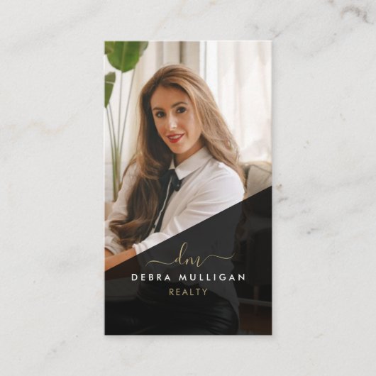 Modern Visitekaartje van Real Estate Agent (Voorkant)