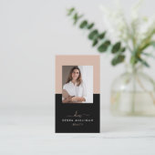 Modern Visitekaartje van Real Estate Agent (Staand voorkant)