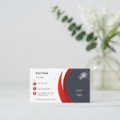 Modern Visitekaartje voor automatische glasreparat (Staand voorkant)