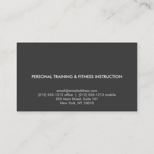 MODERN VISITEKAARTJE VOOR ELEKTRICIENS, ELEKTRISCH (Achterkant)