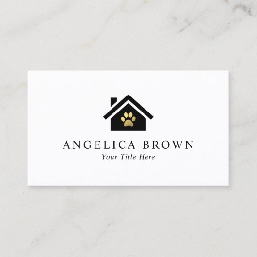 Modern Visitekaartje voor kinderopvang (Voorkant)