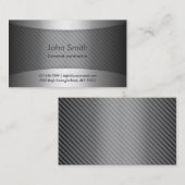 Modern Visitekaartje voor metaalcementcontracten (Voorkant / Achterkant)