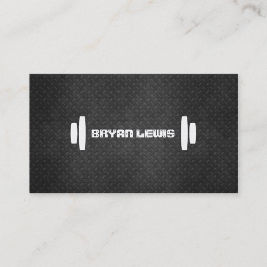 Modern Visitekaartje voor persoonlijke trainers (Voorkant)