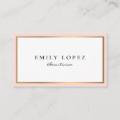 modern visitekaartje voor schoonheidsspecialist (Voorkant)