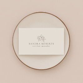 Modern Visitekaartje voor voedingsspecialisten