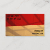 Modern ~ Visitekaartjes (Achterkant)