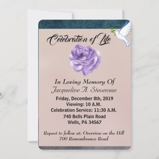 Modern Voeg je fotofeest toe Kaart (Voorkant)