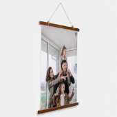 MODERN VOEG UW EIGEN FOTO DIY CUSTOM AFBEELDING TO HANGEND WANDKLEED (Gebogen)