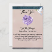 Modern Voeg uw foto Life Celebration dank u (Voorkant)