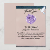 Modern Voeg uw foto Life Celebration dank u (Voorkant / Achterkant)