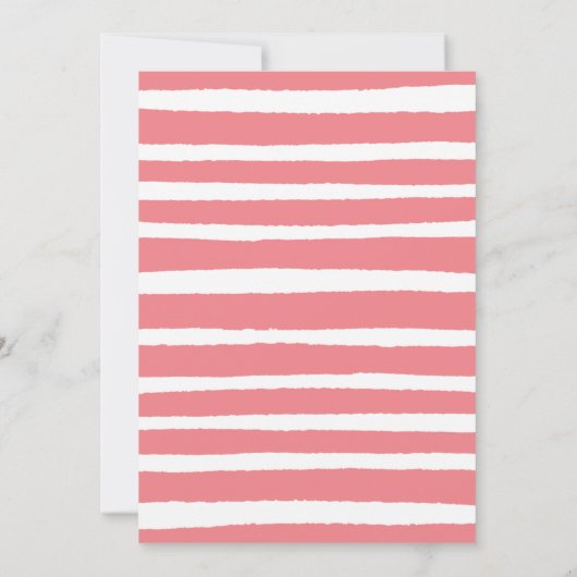 Modern voetafdruk Sip en zie partijuitnodiging Kaart (Achterkant)