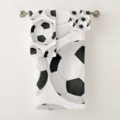 modern voetbal bad handdoek (Insitu)