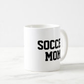 Modern Voetbal Mum Trendy Football Coach Mok (Voorkant rechts)