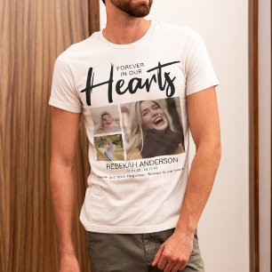 Modern voor altijd in ons hart   Funeral T-Shirt