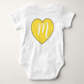 Modern voor- en achterontwerp - Gepersonaliseerd a Romper (Achterkant)