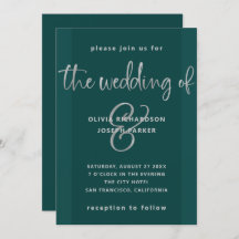 Modern voorstel | Smaragdgroene en zilveren bruilo