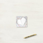 Modern vouwpapier - Post-it® notes (Op bureau)